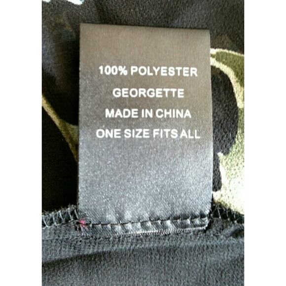 Helena Quinn Kimono/Robe Floral Sheer Lightweight One Size New - Picture 5 of 6